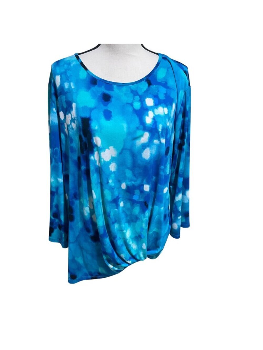 Clara sun woo drop tunic printed